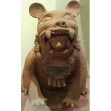 Classic period rituals, figurine, man in animal costume